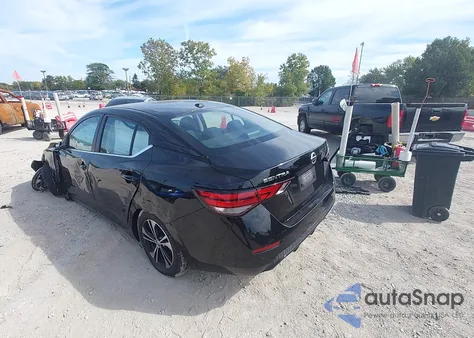 2022 Nissan Sentra Sv Xtronic Cvt z USA, uszkodzony, nr VIN 3N1AB8CV2NY317248